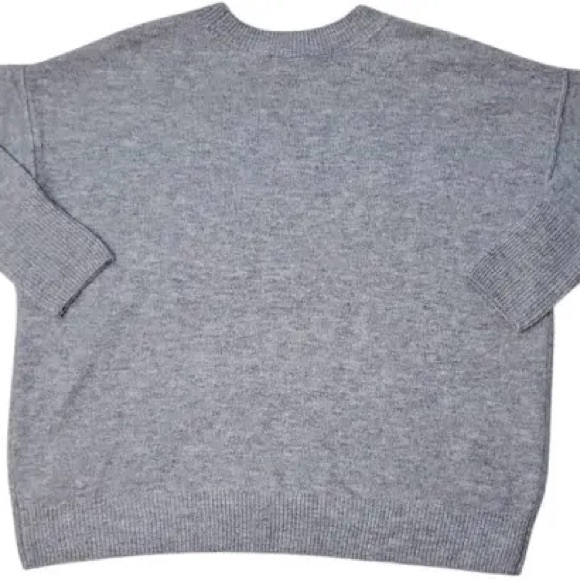 Vince Camuto Gray Sweater with Red Heart - Picture 4 of 4